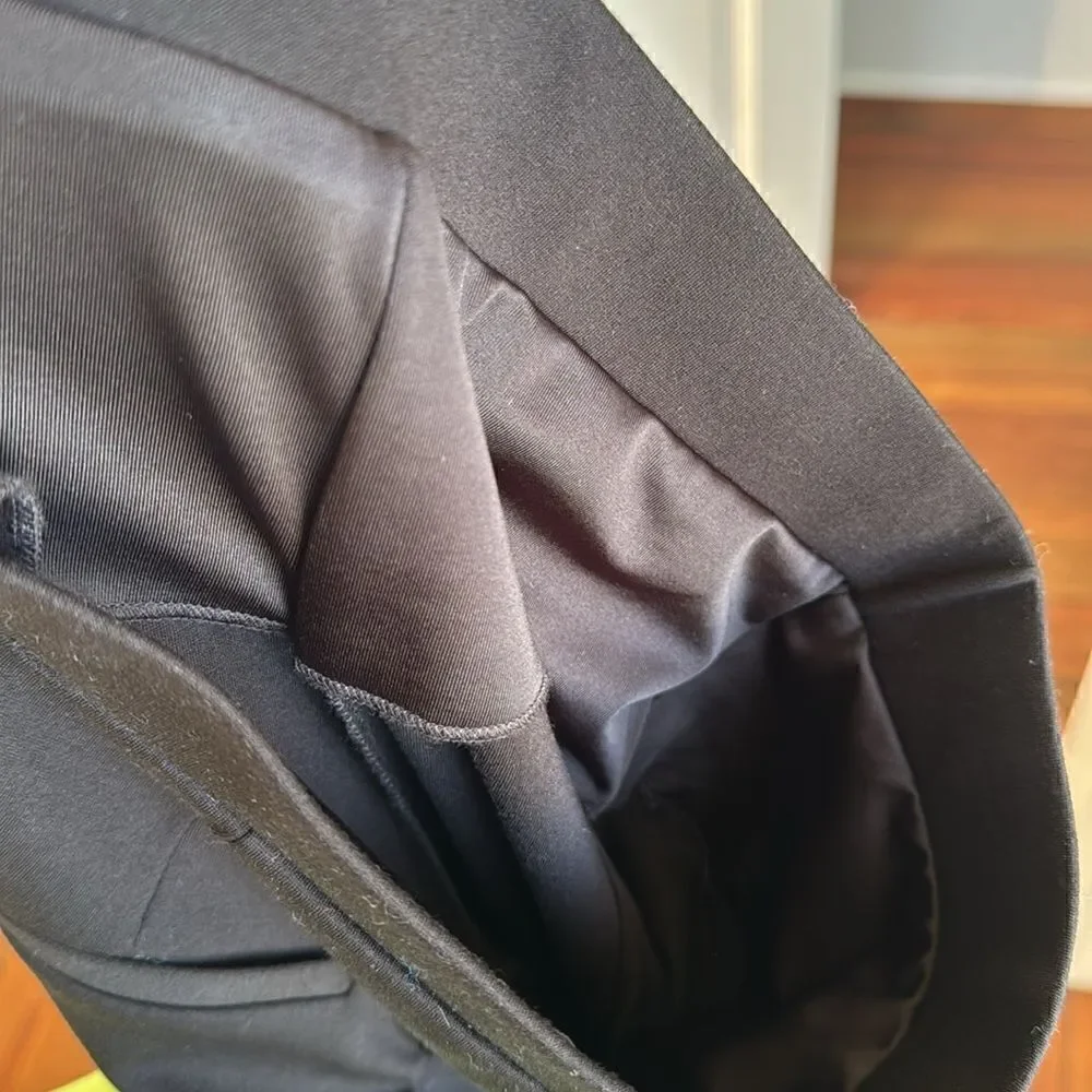 NEW Without Tag Black Pull On Pant With Patented Tummy Control Panel By Lysse